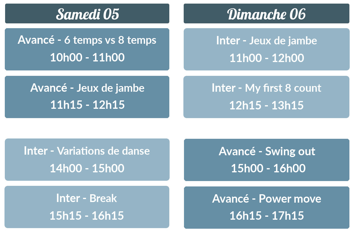 Planning stage de rock